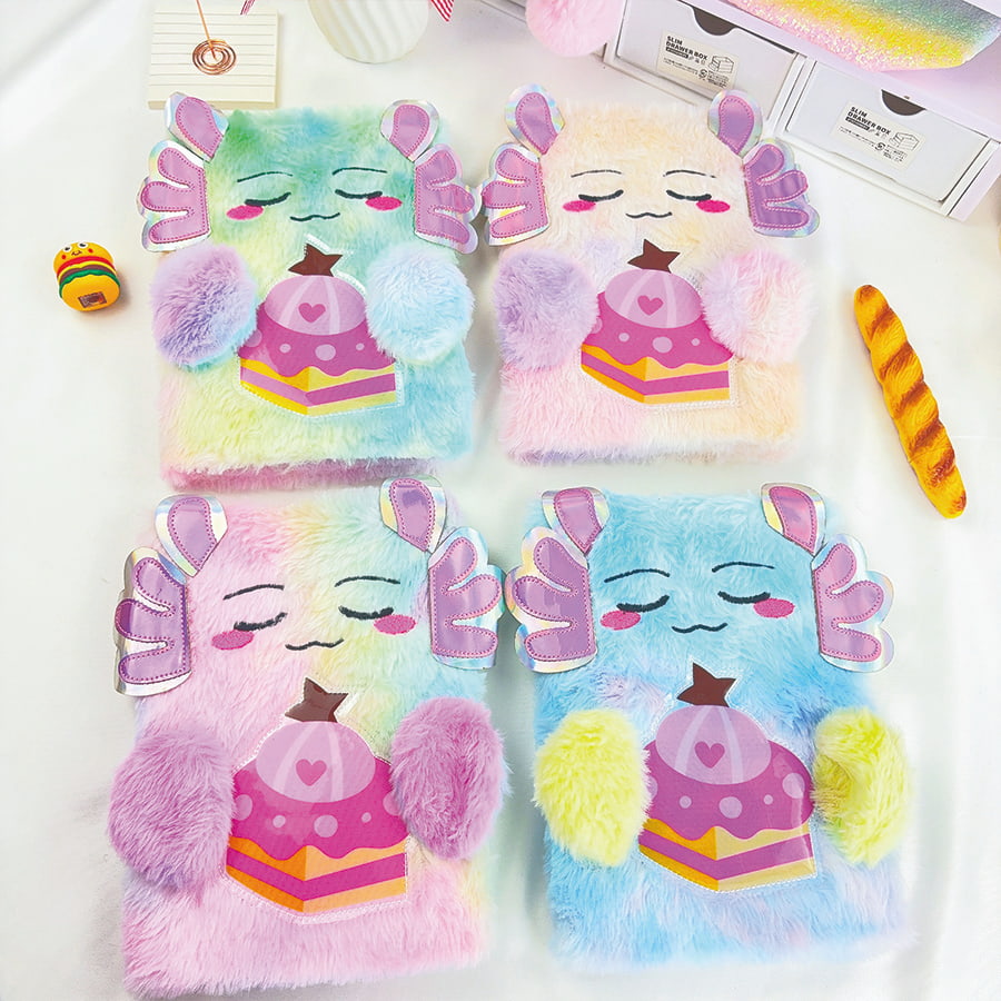 Carnet de pluș A5 Cute Monster Diary Carnet de pluș A5 Cute Monster Diary