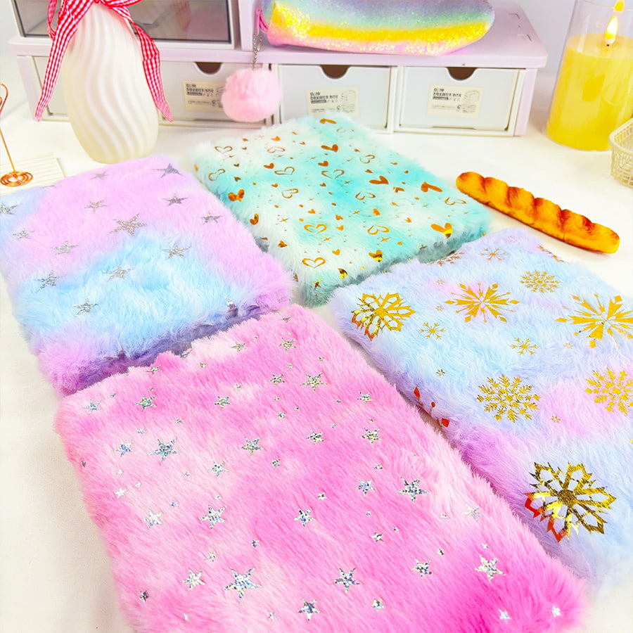 Carnet de pluș A5 Cute Star Jurnal