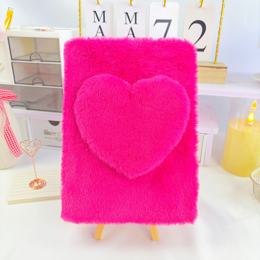 Caiet de pluș A5 Cute Love Jurnal